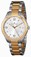 Maurice Lacroix Silver Dial Gold Tone Band Watch #MI1014-PVP13-150 (Women Watch)