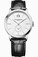 Baume & Mercier Quartz Dial Color White Watch #MOA10218 (Men Watch)