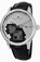 Maurice Lacroix Masterpeice Manual Winding Square Whee Black Leather Watch # MP7158-SS001-909 (Men Watch)