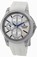 Maurice Lacroix Automatic Chronograph Date White Rubber Watch # PT6188-SS001-132 (Men Watch)
