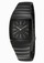 Rado Sintra Quartz Black Dial Black Ceramic Date Watch# R13767172 (Women Watch)