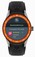 TAg Heuer Connected Modular 45 Smartwatch Orange Aluminium Bezel Black Rubber # SBF8A8016.11FT6076 (Men Watch)