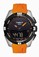 Tissot T-Touch Expert Solar Electronic Lcd Titanium Case Orange Silicone Watch# T091.420.47.051.01 (Men Watch)