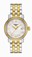 Tissot T-Classic Bridgeport Quartz Mother of Pearl Dial Date Two Tone Stainless Steel Watch# T097.010.22.118.00 (Women Watch)