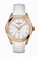 Tissot Quartz Analog Date White Leather Watch # T101.210.36.031.01 (Women Watch)