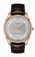 Tissot T-Gold Vintage Automatic 18ct Rose Gold Case Powermatic 80 Brown Leather Watch# T920.407.76.038.00 (Men Watch)