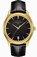 Tissot Fascination Quartz Analog Date 18k Yellow Gold Case Black Leather Watch # T924.410.16.051.00 (Men Watch)