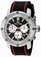 TW Steel Automatic Chronograph Date Black Silicone Watch # TS2 (Men Watch)
