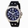 TW Steel Quartz Chronograph Date Blue Leather Watch # TW402 (Men Watch)