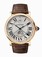 Cartier Automatic Dial color White Guilloche Watch # W1556220 (Men Watch)