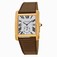 Cartier Automatic Roman Numerals Dial 18k Rose Gold Case Brown Leather Watch # W5330001 (Men Watch)
