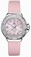 TAG Heuer Formula 1 Quartz Pink Mother of Pearl Dial Date Diamond Bezel Pink Satin Watch # WAC1216.FC6220 (Women Watch)