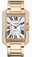 Cartier Automatic 18kt Rose Gold Silver Dial 18kt Rose Gold Polished Band Watch #WT100004 (Men Watch)