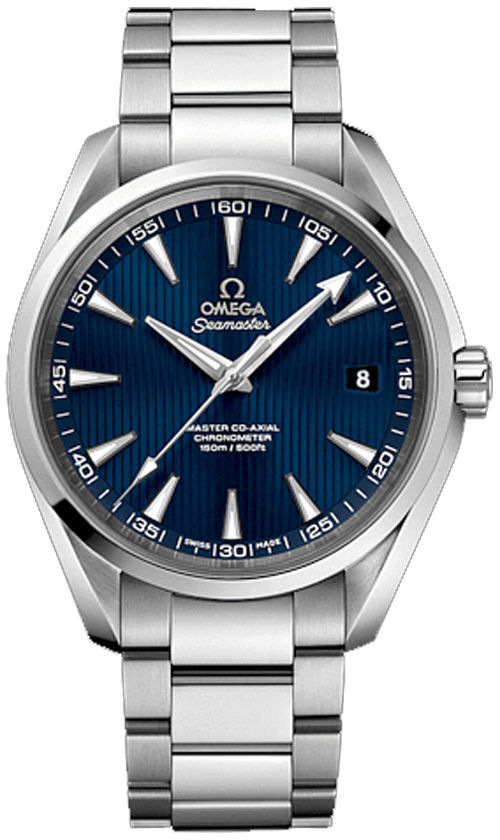Omega Seamaster Aqua Terra Master Co-Axial Blue Dial Date Stainless Steel (41.5mm) Watch# 231.10.42.21.03.003 (Men Watch)