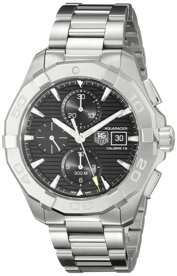 TAG Heuer Aquaracer Automatic Calibre 16 Chronograph Date Stainless Steel Watch# CAY2110.BA0927 (Men Watch)
