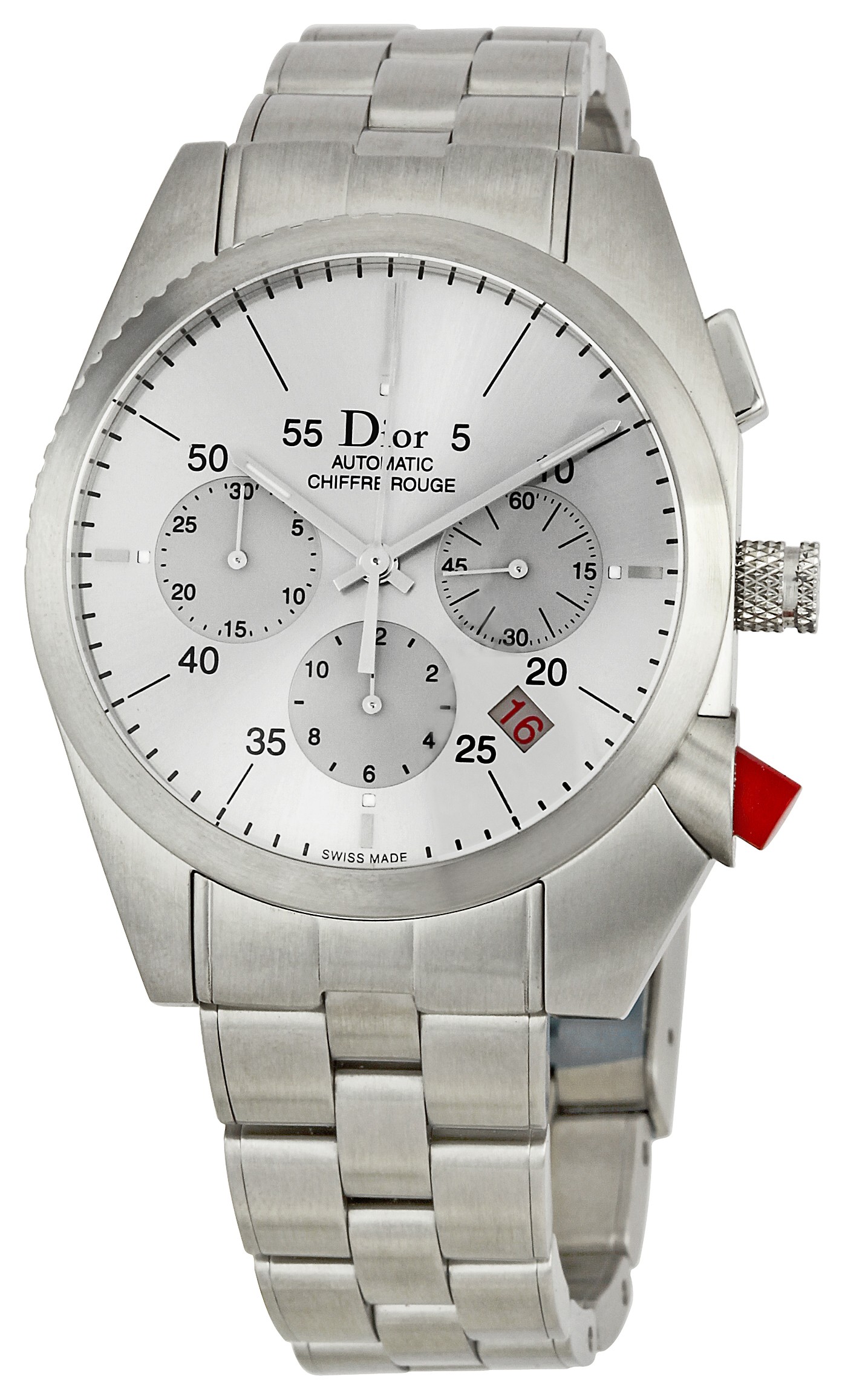 Christian Dior Grey Automatic Watch #CD084611M001 (Men Watch)