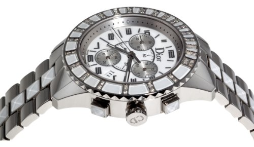 Christian Dior Quartz Diamonds Chronograph Watch #CD114311M001 (Women Watch)