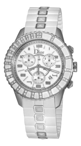Christian Dior Quartz Diamonds Chronograph Watch #CD114311R001 (Women Watch)
