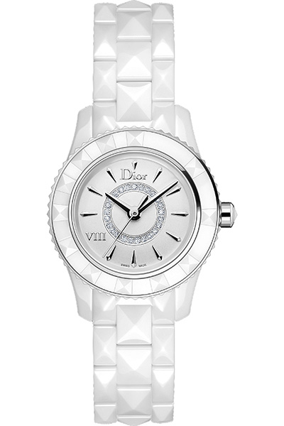 Christian Dior Quartz Ceramic Watch #CD1221E2C001 (Women Watch)