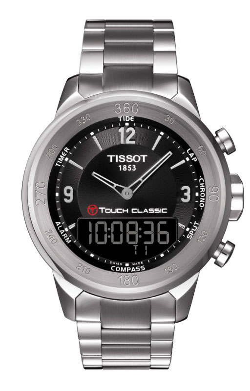 Tissot Quartz Multifunction T-Touch Watch #T083.420.11.057.00 (Men Watch)