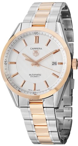 tag heuer carrera calibre 5 day date rose gold