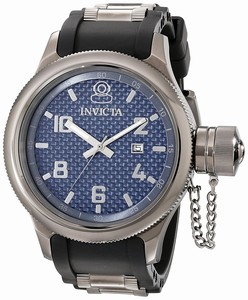 Invicta Blue Dial Stainless Steel Band Watch # 0059 (Men Watch)