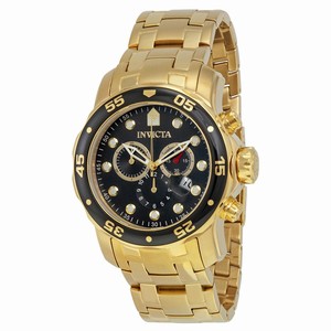 Invicta Black Quartz Watch #0072 (Men Watch)