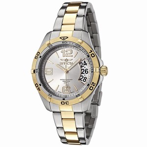 Invicta Silver Dial Stainless Steel Band Watch #0093 (Women Watch)