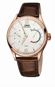 Oris 110 Years Limited Edition 18K Rose Gold Case 240 hrs Power Reserve Watch #0111077006081-SetLS (Men Watch)