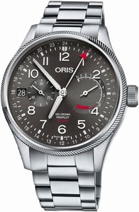Oris Big Crown ProPilot Calibre 114 Stainless Steel Watch# 0111477464063-Set82219 (Men Watch)