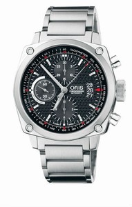 Oris BC4 Chronograph Automatic Stainless Steel Oris Quick Lock Security Crown and Pushers 48 hrs Power Reserve Watch #0167476164154-0782258 (Men Watch)