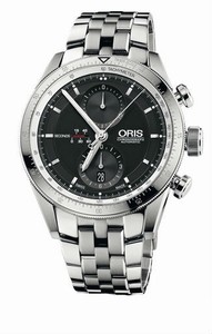 Oris Artix GT Chronograph Automatic Stainless Steel Screw-in Security 48 hrs Power Reserve Watch #0167476614174-0782285 (Men Watch)
