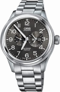 Oris Big Crown ProPilot Worldtimer Stainless Steel Watch# 0169077354063-0782219-1 (Men Watch)