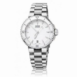 Oris Automatic winding date Stainless steel screw-in security crown 38 hrs Power Reserve Watch #0173376524156-0781801P (Men Watch)