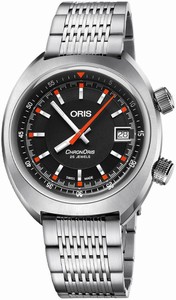 Oris Chronoris Automatic Date Stainless Steel Watch# 0173377374054-0781901 (Men Watch)