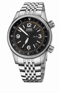 Oris Automatic Stainless Steel Watch #0173576724084-SetMB (Men Watch)