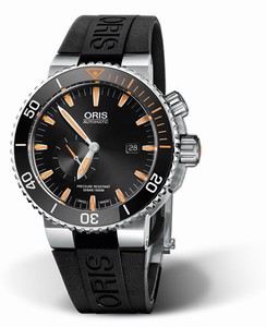 Oris Carlos Coste Limited Edition IV Automatic Black Rubber Watch# 0174377097184-SetRS (Men Watch)
