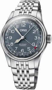 Oris Big Crown Pointer Date Automatic Date Stainless Steel Watch# 0175477414065-0782022 (Men Watch)