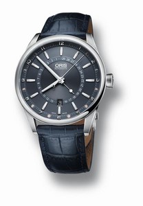 Oris Artix Tycho Brahe Limited Edition Dark Blue Leather Watch# 0176176914085-SetLS (Men Watch)