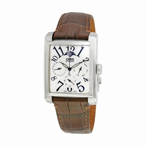 Oris Silver Automatic Watch #01-582-7658-4061-07-5-23-70FC (Men Watch)
