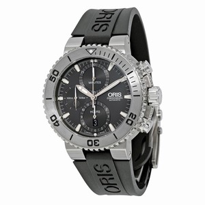 Oris Grey Automatic Watch #01-674-7655-7253-07-4-26-34TEB (Men Watch)