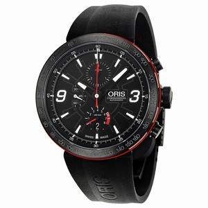 Oris Black Automatic Watch #01-674-7659-4764-07--4-25-06B (Men Watch)