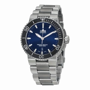 Oris Blue Automatic Watch # 01-733-7653-4135-07-8-26-01PEB (Men Watch)