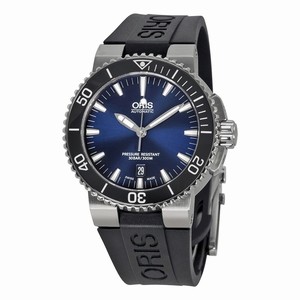 Oris Dark Blue Automatic Watch #01-733-7653-4135RS (Men Watch)