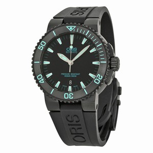 Oris Black Automatic Watch #01-733-7653-4725-07-4-26-34BEB (Men Watch)