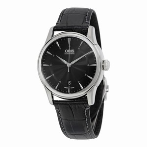 Oris Black Automatic Watch #01-733-7670-4054-07-8-21-77 (Men Watch)