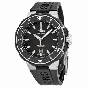Oris Black Automatic Watch #01-733-7682-7154-07-4-26-34TEB (Men Watch)