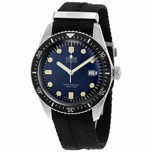 Oris Blue Automatic Watch #01-733-7720-4055-07-5-21-26FC (Men Watch)