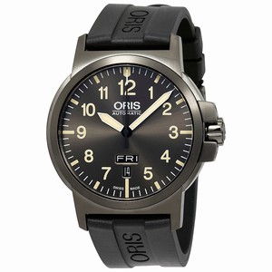 Oris Grey Automatic Watch #01-735-7641-4263-07-4-22-05G (Men Watch)