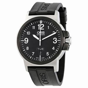Oris Black Automatic Watch #01-735-7641-4364-07-4-22-05 (Men Watch)